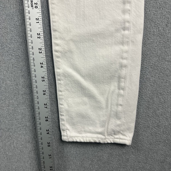Paige Jeans Womens 28 White Skyline Skinny Denim 5 Pocket Casual USA Made READ - Picture 6 of 11